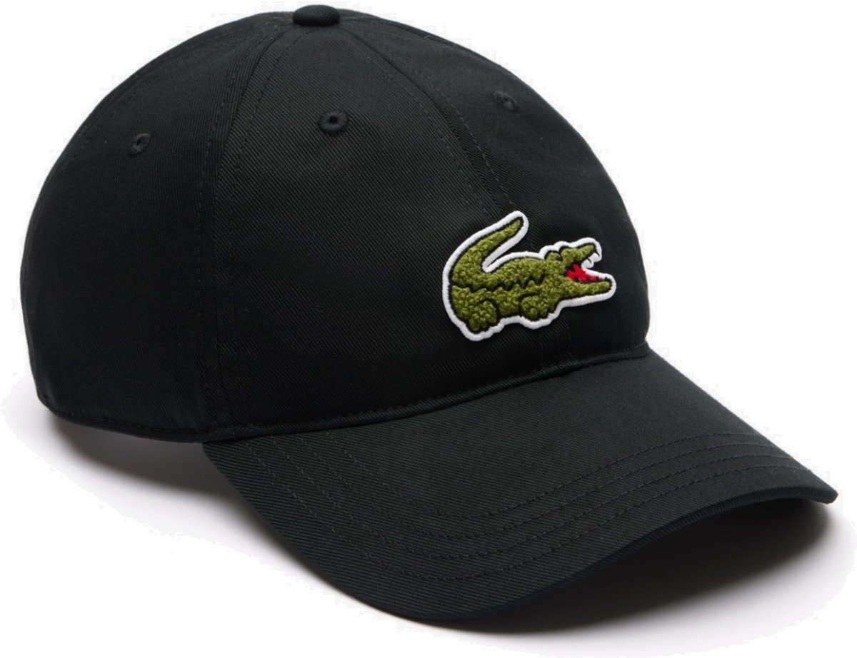 Lacoste cap - Big Croc Logo - Noir