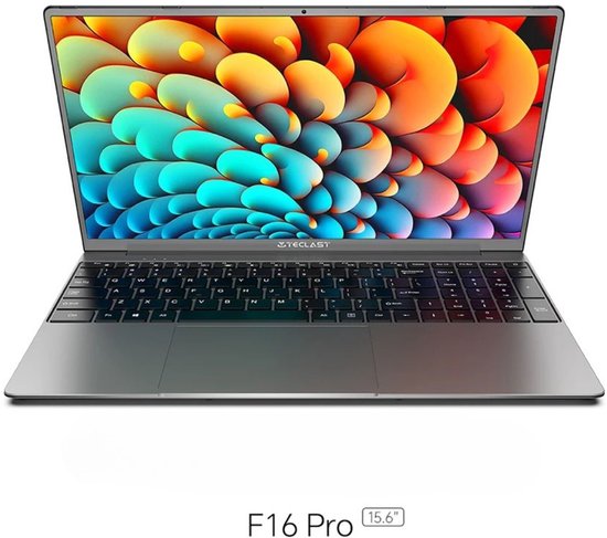 Fubzz Laptop F16 Pro 15.6 inch - Intel N95 CPU - 16GB RAM - 512GB SSD - Full HD IPS Scherm - Wifi 6 - Bluetooth 5.0 - Verlicht Keyboard - Fubzz - Hoofdafbeelding