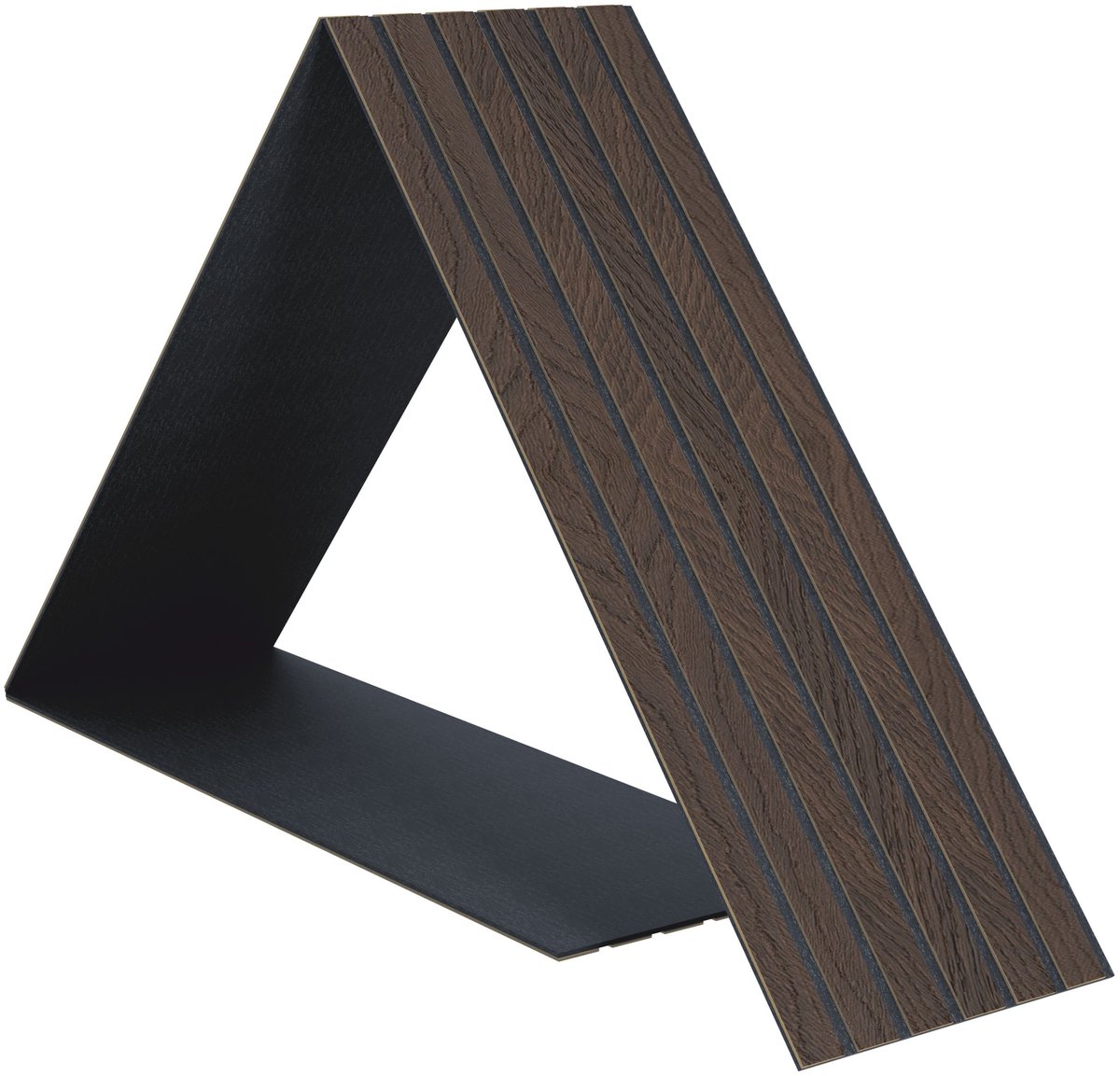 Premium akoestische panelen van hout | 1.488 m² | Premium fineer van echt hout (eiken) en akoestisch vilt (zwart) | Wandpanelen, geluidsisolatie, geluidsisolatie, akoestisch paneel, gemaakt in Europa