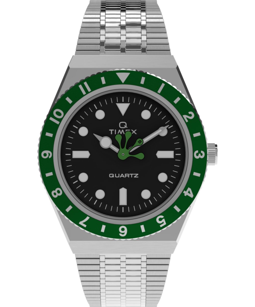 Timex seconde-seconde TW2Y48100 Horloge - Staal - Zilverkleurig - Ø 38 mm