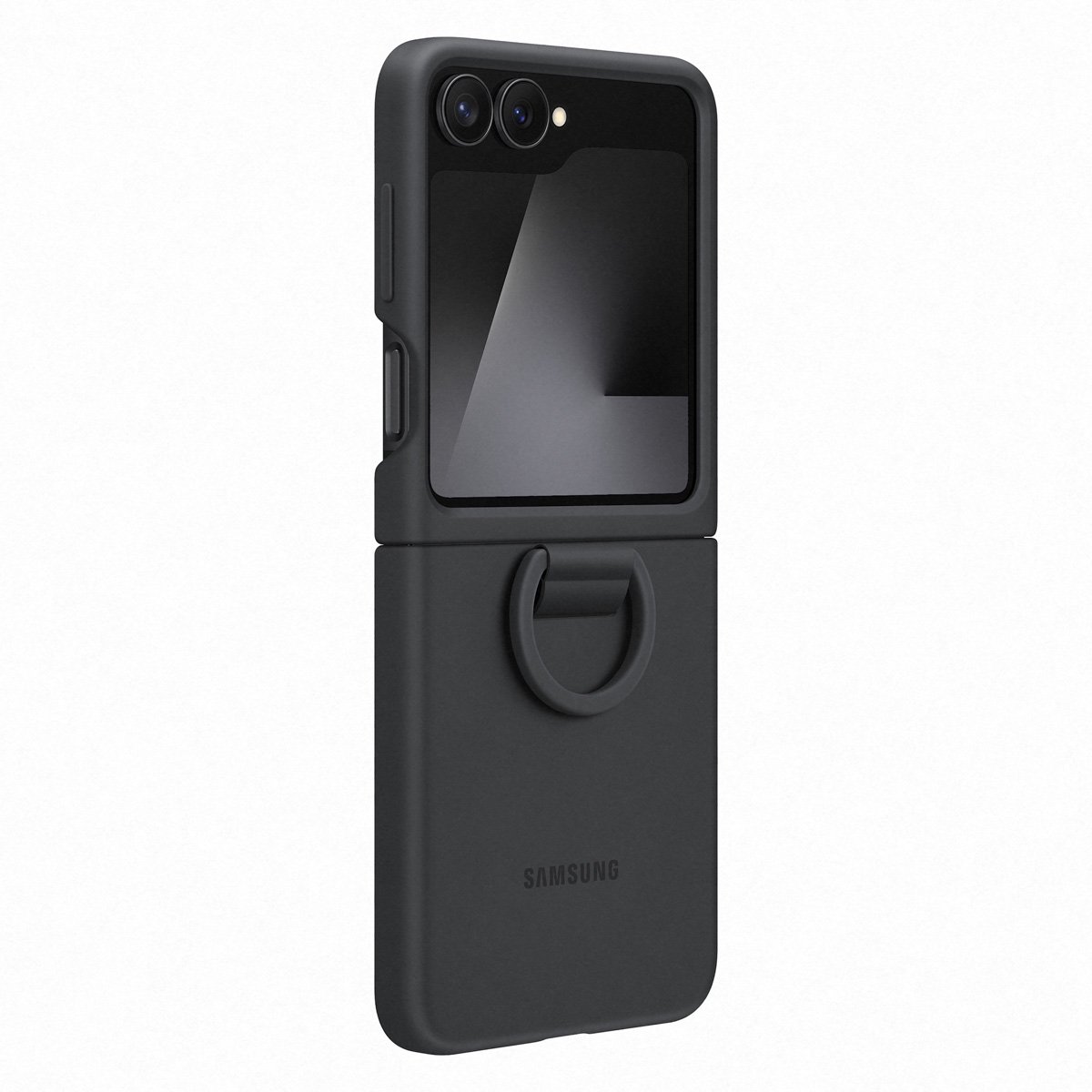 Samsung Galaxy Z Flip 7 FE Hoesje - Silicone Case - Zwart