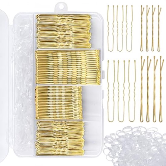 HAARallerliebst Mini Haarklammern Bobby Pins (braun | 3,4cm | 100 Stück HAARallerliebst Mini Haarklammern Bobby Pins (braun | 3,4cm | 100 Stück