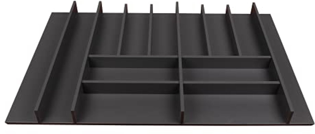 Houten Bestekbak voor Lade van MDF - Minimalistisch Design met Ruimteverdelers