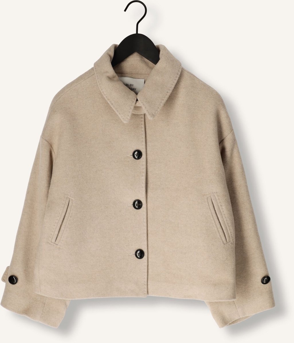 Ruby Tuesday Mari Jassen Dames - Winterjas - Beige - Maat 40