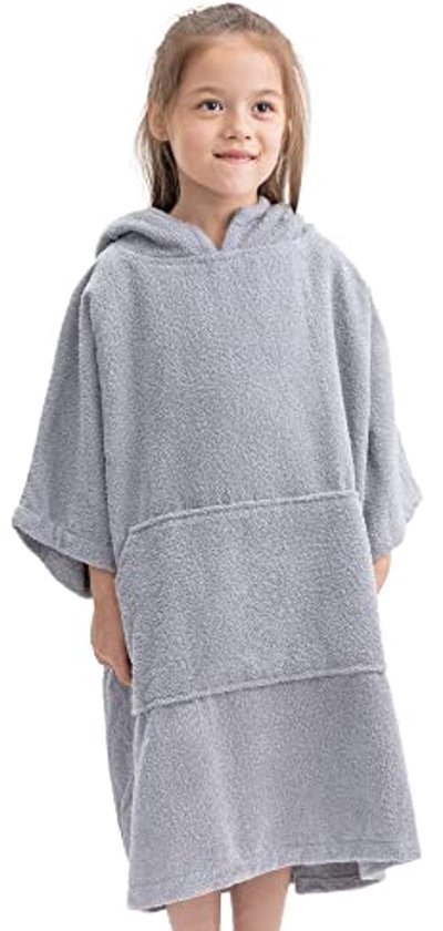 PinkSheep Kinderhanddoek Met Capuchon – Poncho, 100% Katoen, 75x140 Cm – 400 GSM, Zacht & Absorberend – Vlinder- En Watermeloenprint – Voor Meisjes & Jongens 3-6 Jaar – Geschikt Voor Strand, Zwembad & Bad 2 miniatura