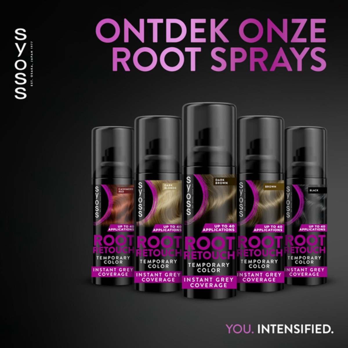 Bol.com Syoss Root Retoucher Dark Brown - 120 ml aanbieding