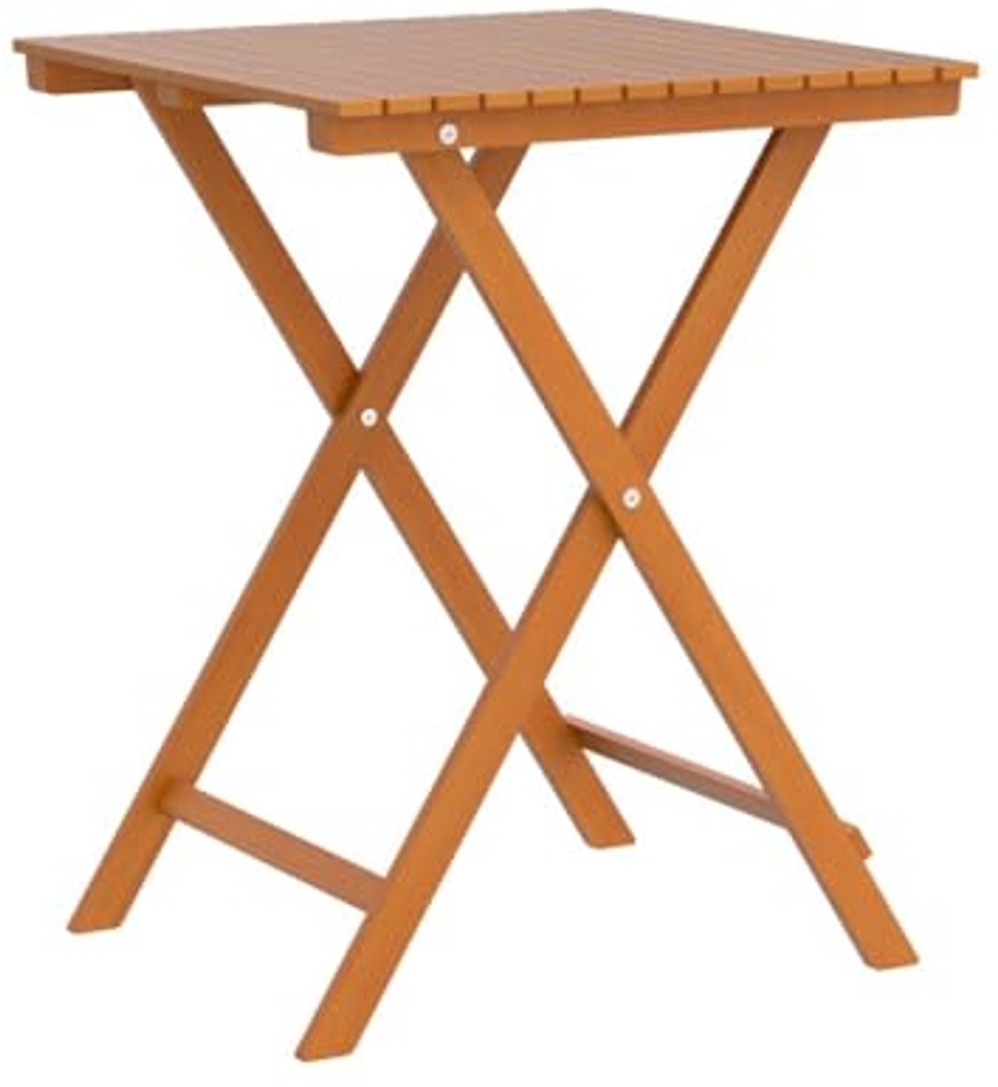 Balkontafel van Acaciahout - Bistrotafel, Klaptafel, Tuintafel - 72 x 55 x 55 cm