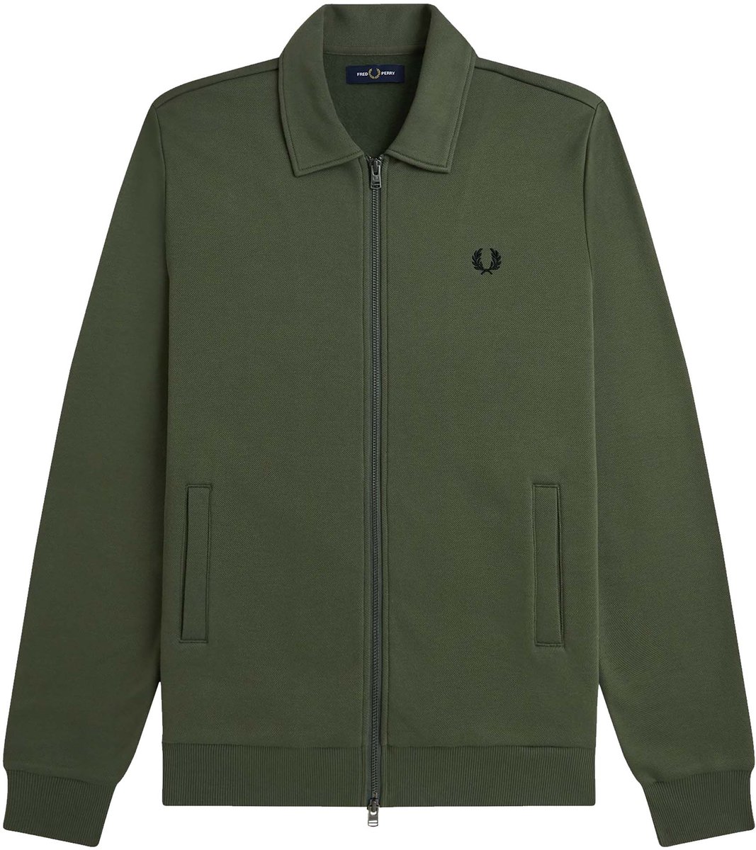 Fredperry Fp Zip Through Collared Sweatshirt - Fashion Wear - Volwassen