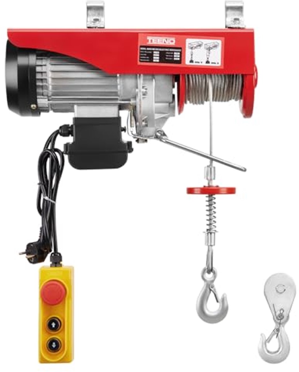 Elektrische takel met hoge capaciteit en snel heffen - 400 kg/800 kg