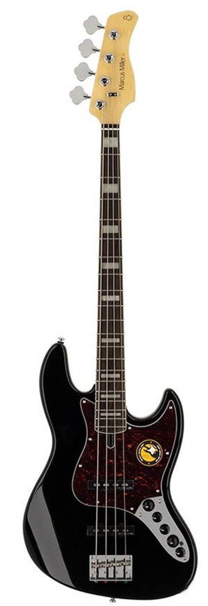 Sire Marcus Miller V7 2nd Gen Alder 4 Black - Elektrische basgitaar - Zwart