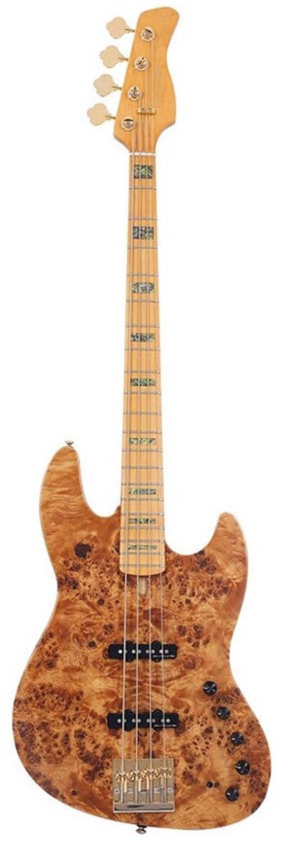 Sire V10 5/NTS Marcus Miller 5-snarige actieve basgitaar Natural Satin