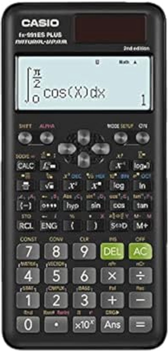 Wetenschappelijke Calculator met Natuurlijke Tekstweergave en Meerdere Functies