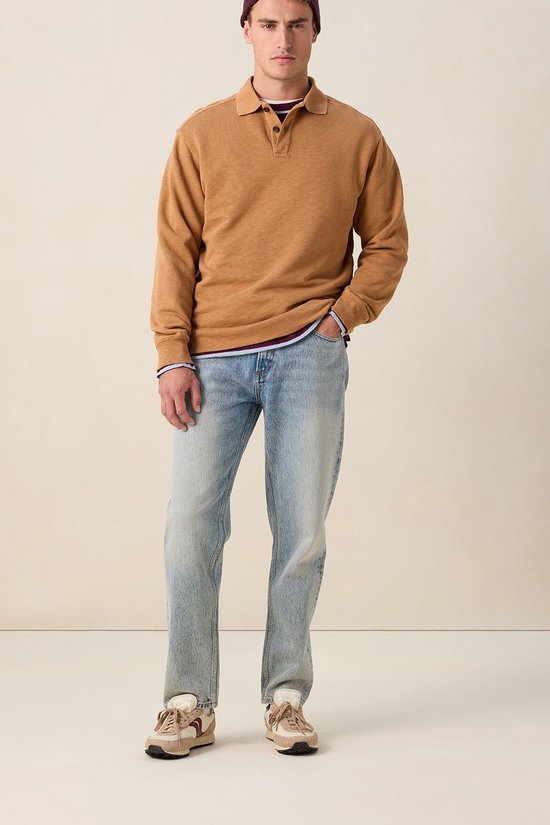 Lichtblauwe Loose Fit Jeans