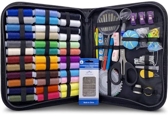 Draagbare Naaikit Set – Complete Naaigerei voor Thuis en Reizen