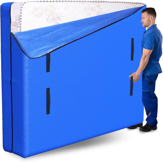 Comfort 100 Evolon Matrashoes Voor Mensen Met Allergieën, Allergie En Anti Mijtbescherming Voor Mensen Met Een Huisstofmijtallergie Topper Tot 6 Cm 95 Graden Kookvast 90 X 200 Cm Wit