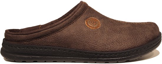 Rohde -Heren - bruin donker - pantoffels & slippers - maat 45