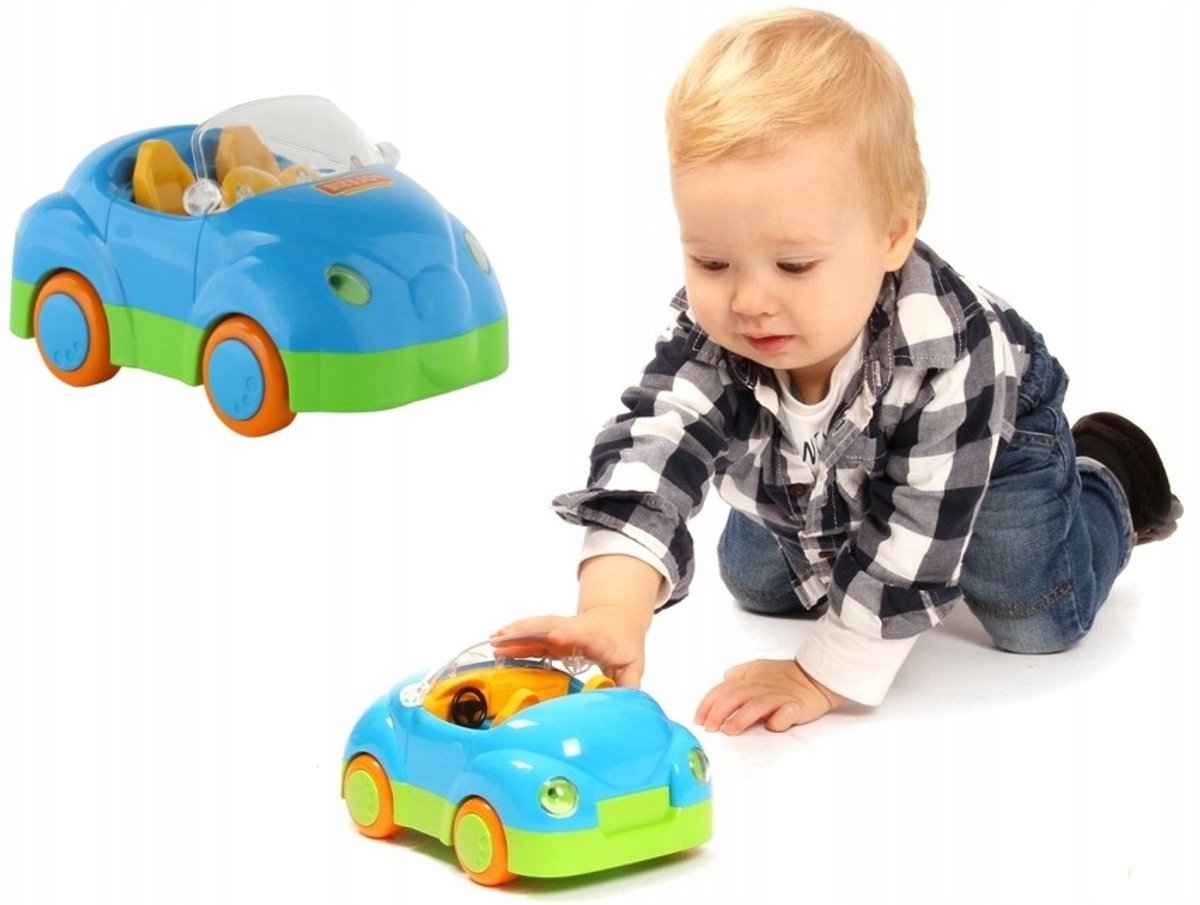 Kinder Cabriolet Loopauto - Stevig en veilig speelgoed