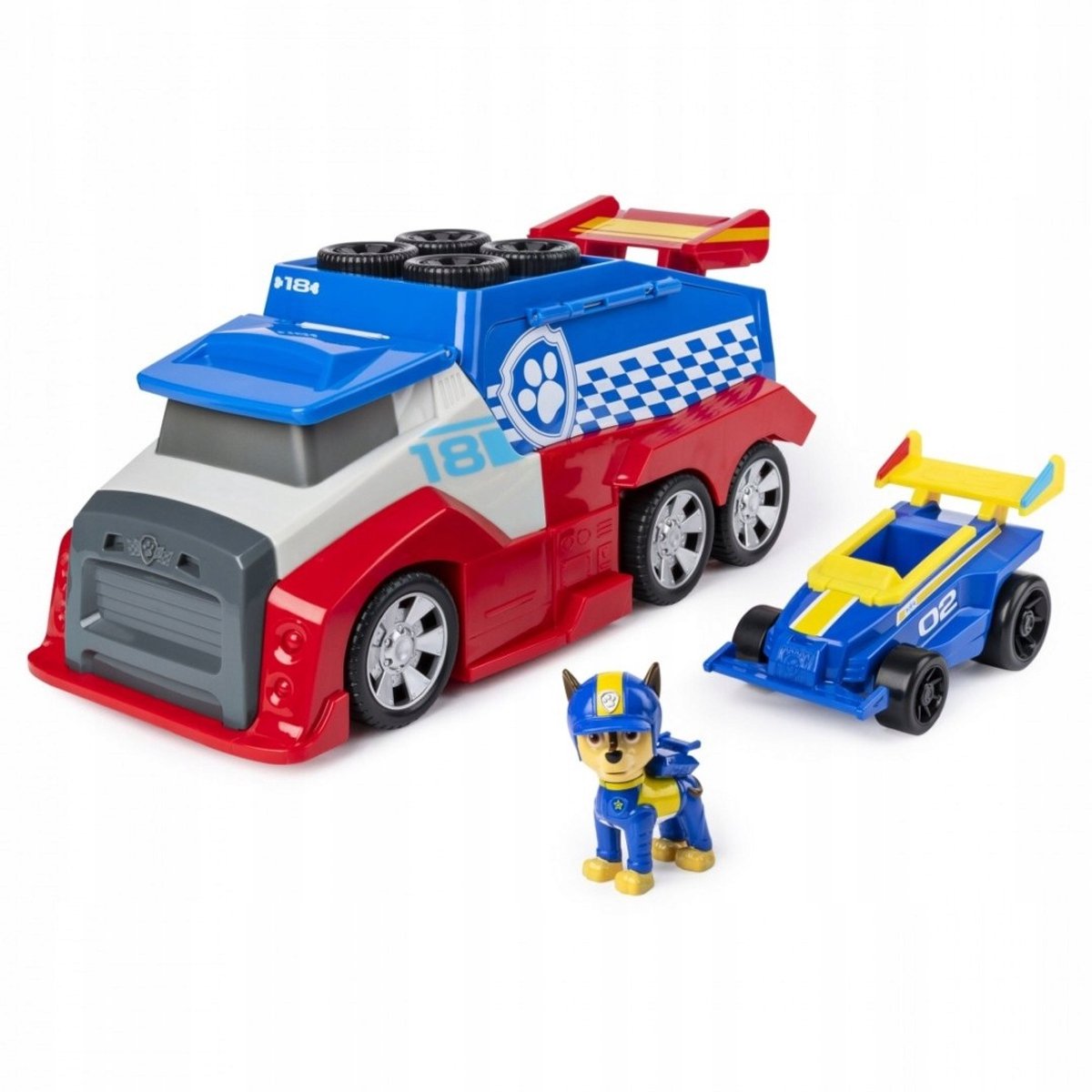 Paw Patrol Chase Pit Stop Voertuig met Geluid en Licht