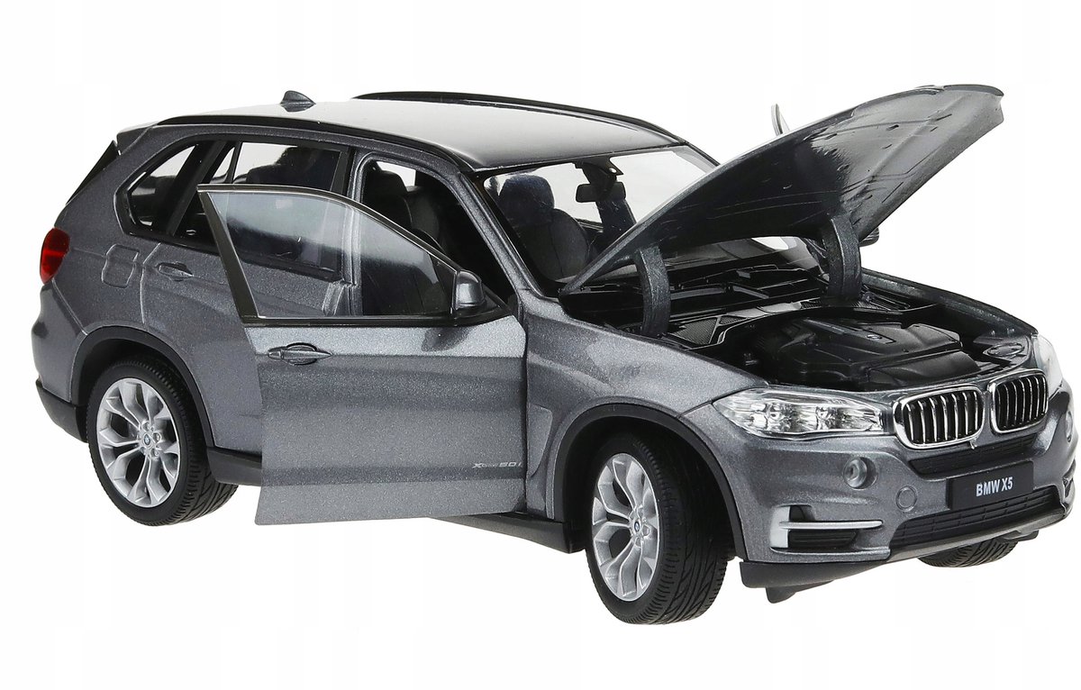 Welly BMW X5 Modelauto 1:24 - Metaal, Grafietkleurig