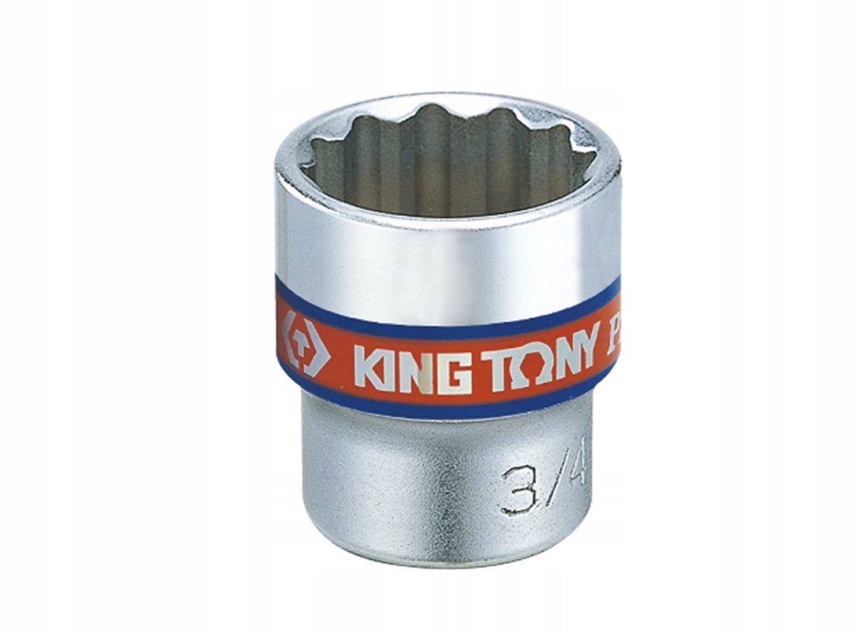 King Tony 3/8" Dopsleutel 11/16" (29mm) 12-kant Cr-V