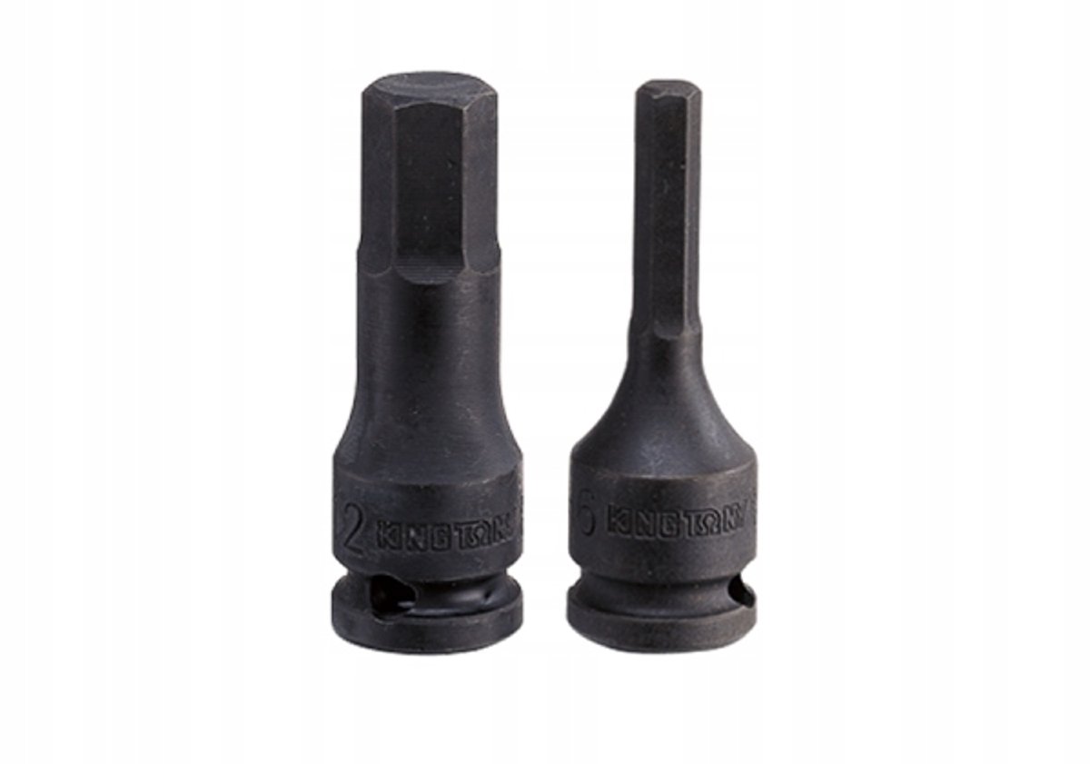 King Tony Slagdoppen Bit Hex 3/8" 6mm 55mm