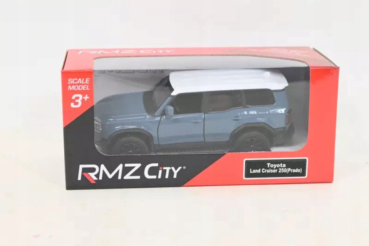 Modelauto Toyota Landcruiser Prado 2024 Blauw - Schaal 1:32-39
