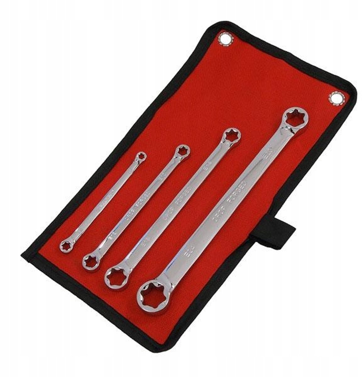 4-delige Torx-dopsleutelset E6-E24 - Kwaliteit chroom-vanadium