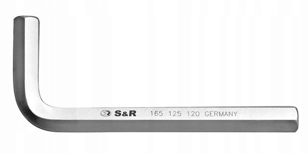 S&R Inbussleutel Kort 18x170x63mm Cr-V