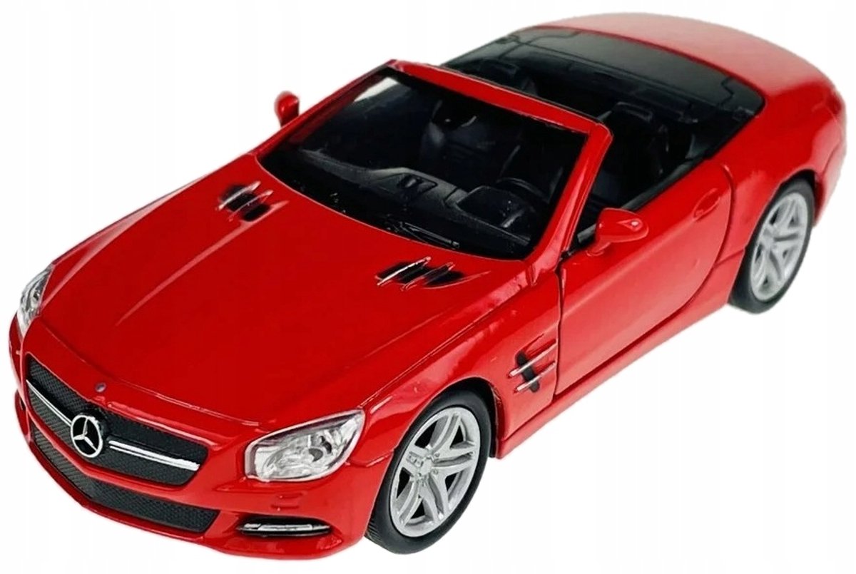 Welly 1:34 Modelauto Mercedes-Benz SL 500 Rood 2012