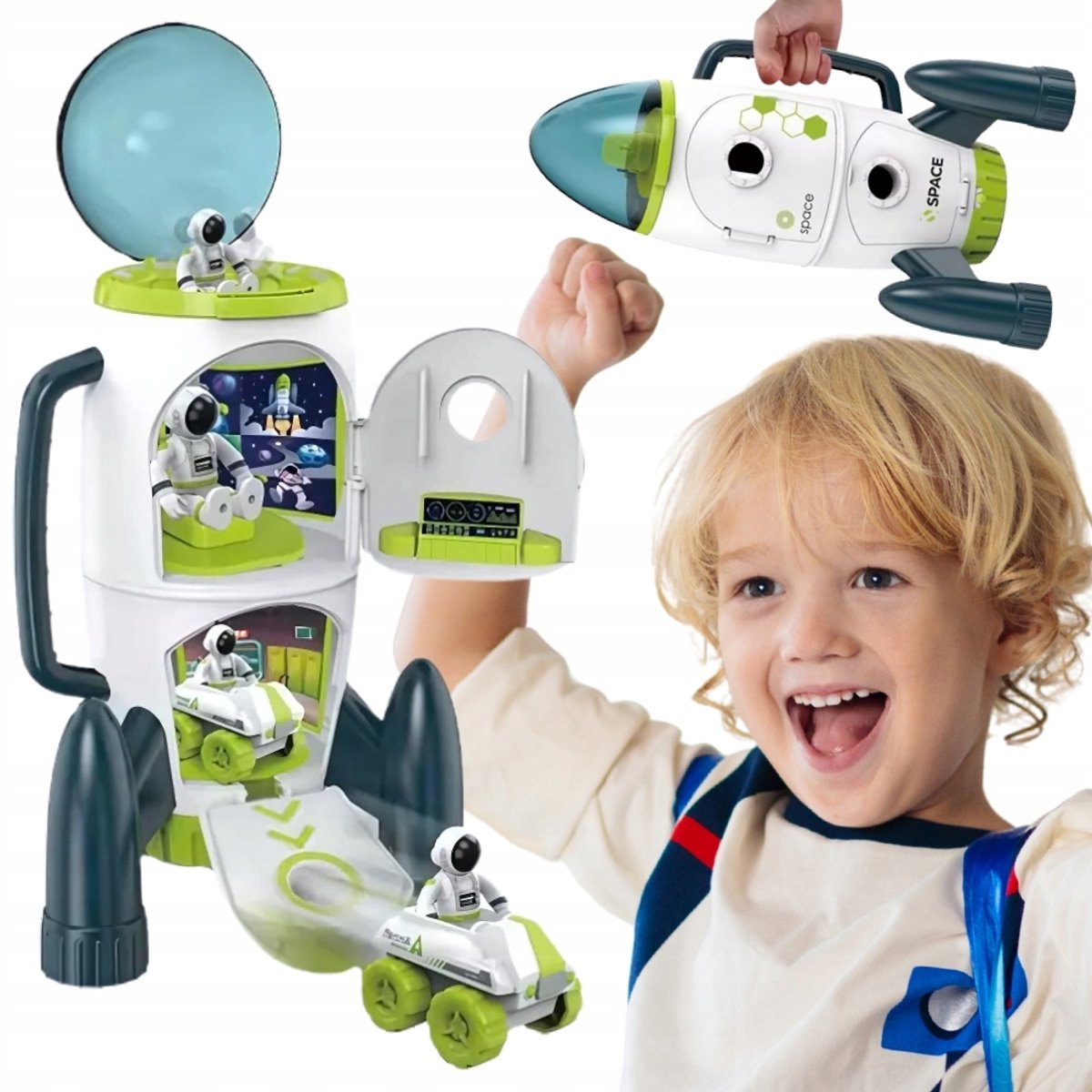 Woopie interactieve Space Shuttle-ruimteset - UNI