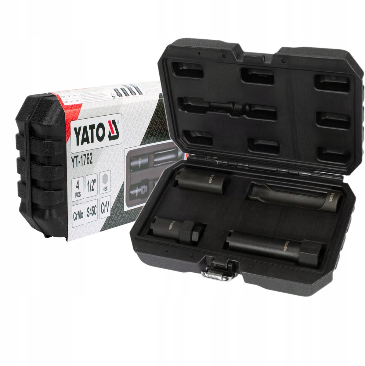 Yato Dopset 4-delig Injector Dopsleutels voor Vrachtwagens