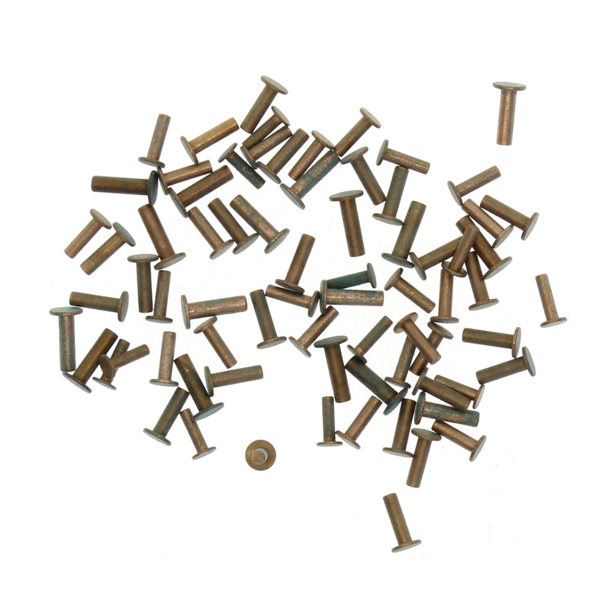 Wijzerplaatvoeten van koper Bergeon assortiment 100