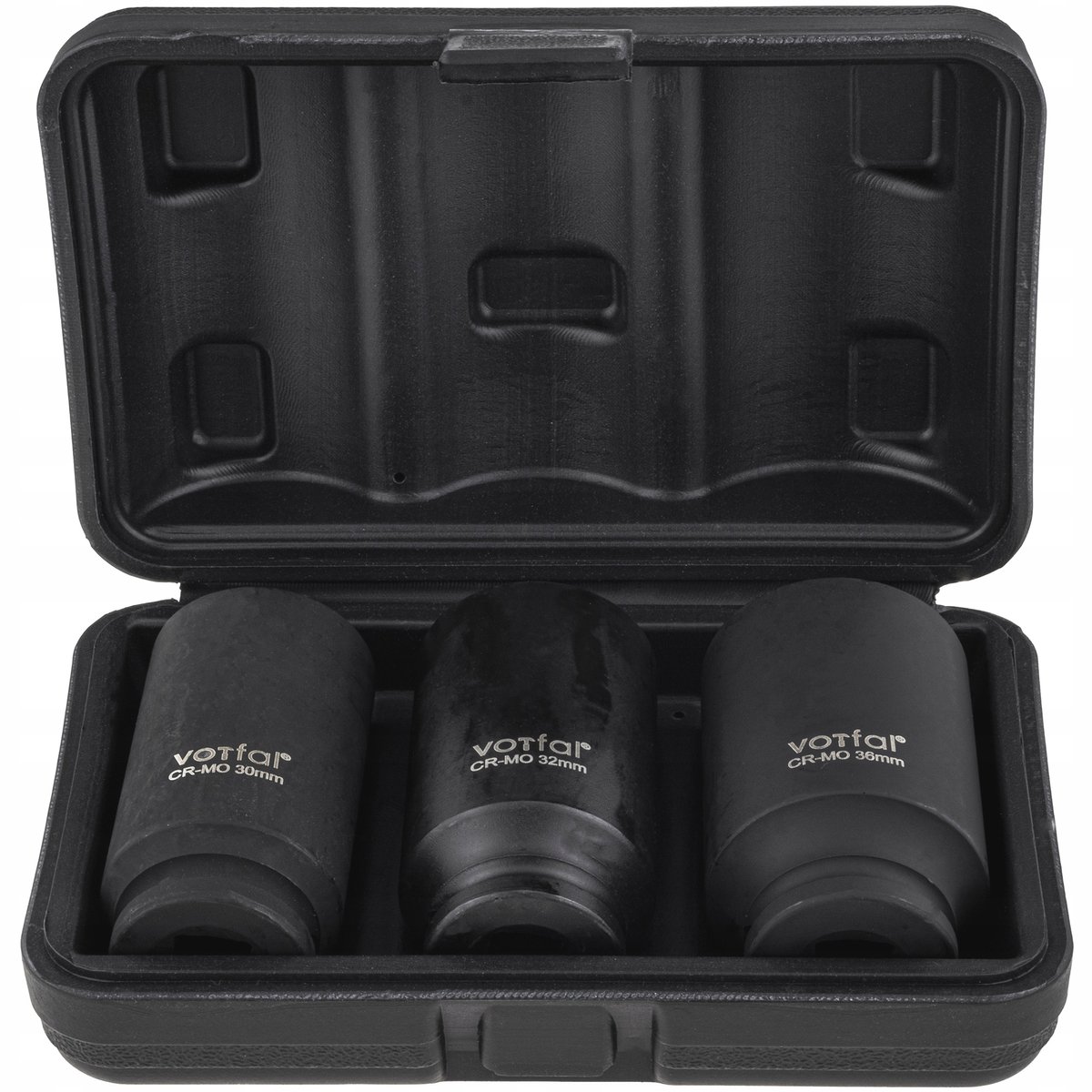 Slagdoppen Assen 1/2" 30-36mm 12-kant VW Audi BMW