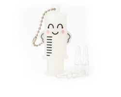 Zorghelden® Happy Ampulbreker Wit transparant - Ampullenbreker zorg - Ampullen opener