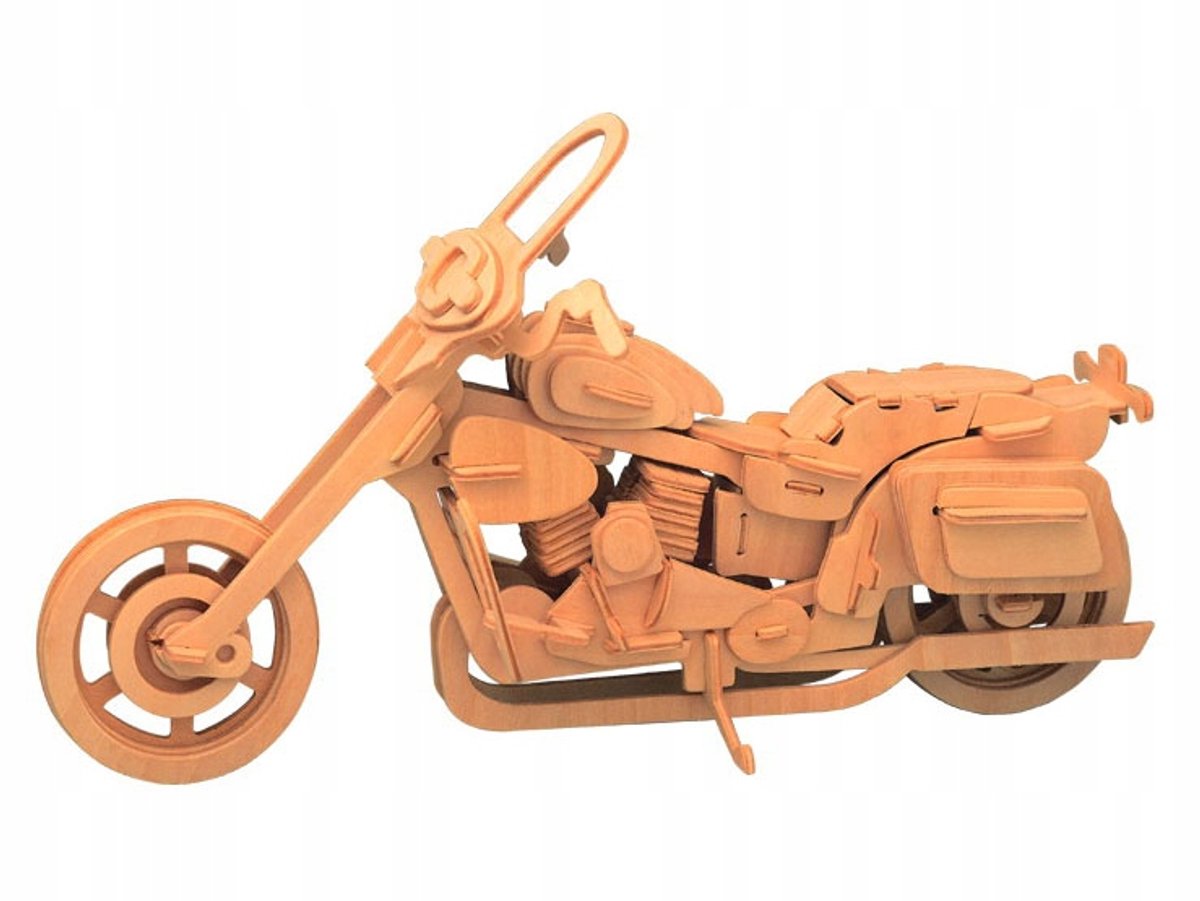 Harley Davidson 3D houten puzzelmodel - Sea-Land P020