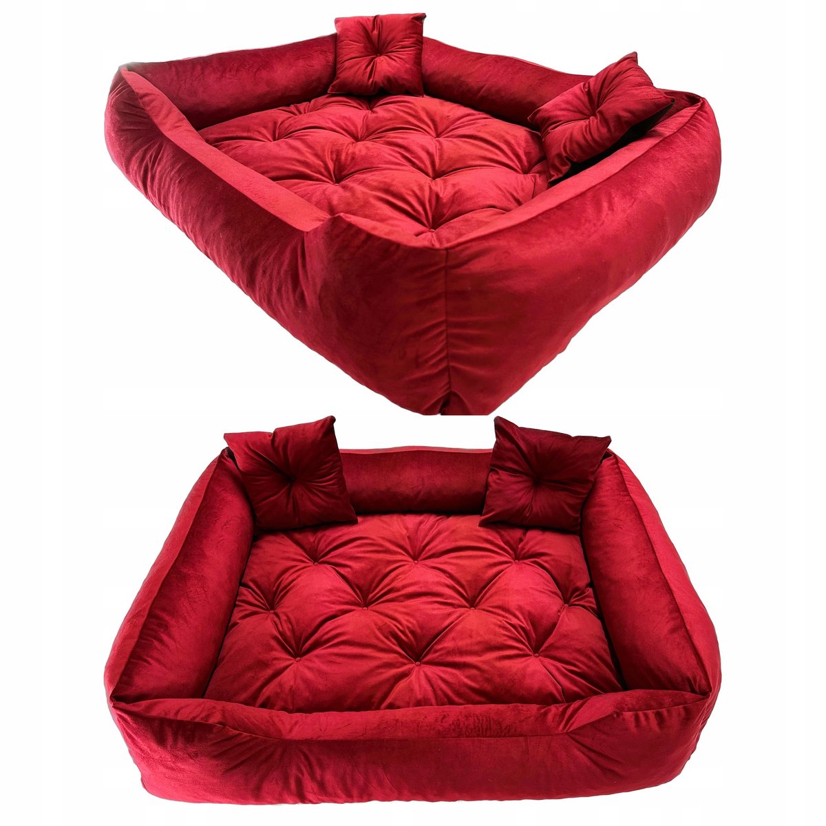 Hondenmand Velours Antislip 120x90cm - Comfort & Stijl