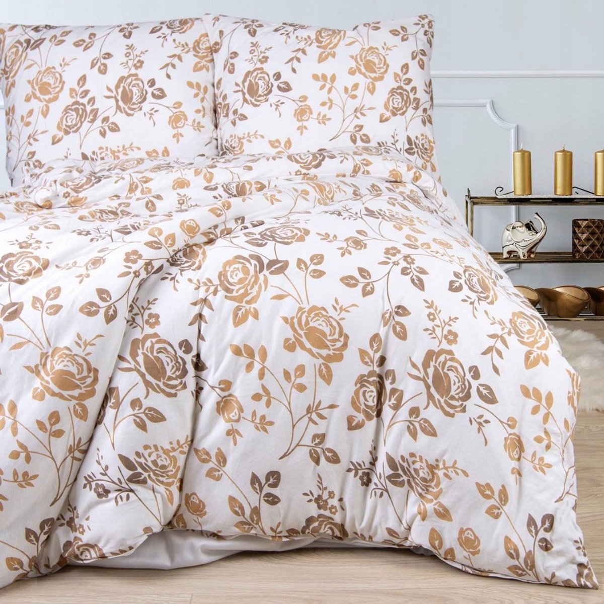 Jersey Beddengoed 220x200cm - 100% Katoen, Zonder Strijken
