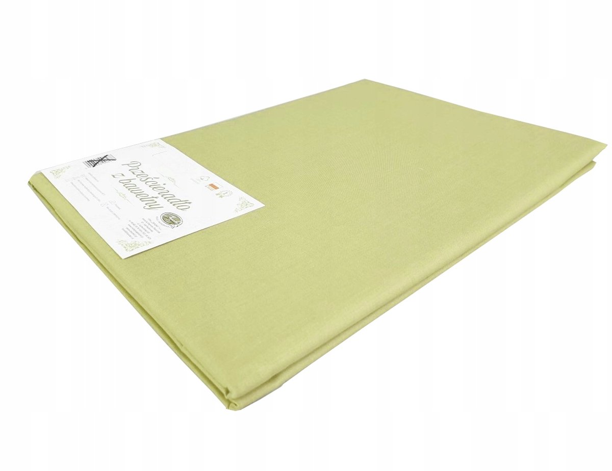 100% Katoenen Hoeslaken 180x220 cm - Zonder Elastiek - Beige