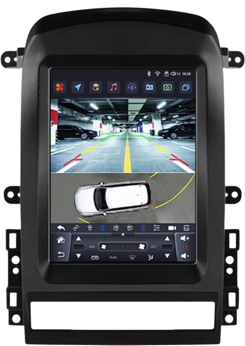 Autoradio met bluetooth - Carplay - Voor Chevrolet Captiva Sport (2006-2012) - Geschikt voor Apple en Android - Stereo - Navigatie - Navigatiesysteem auto