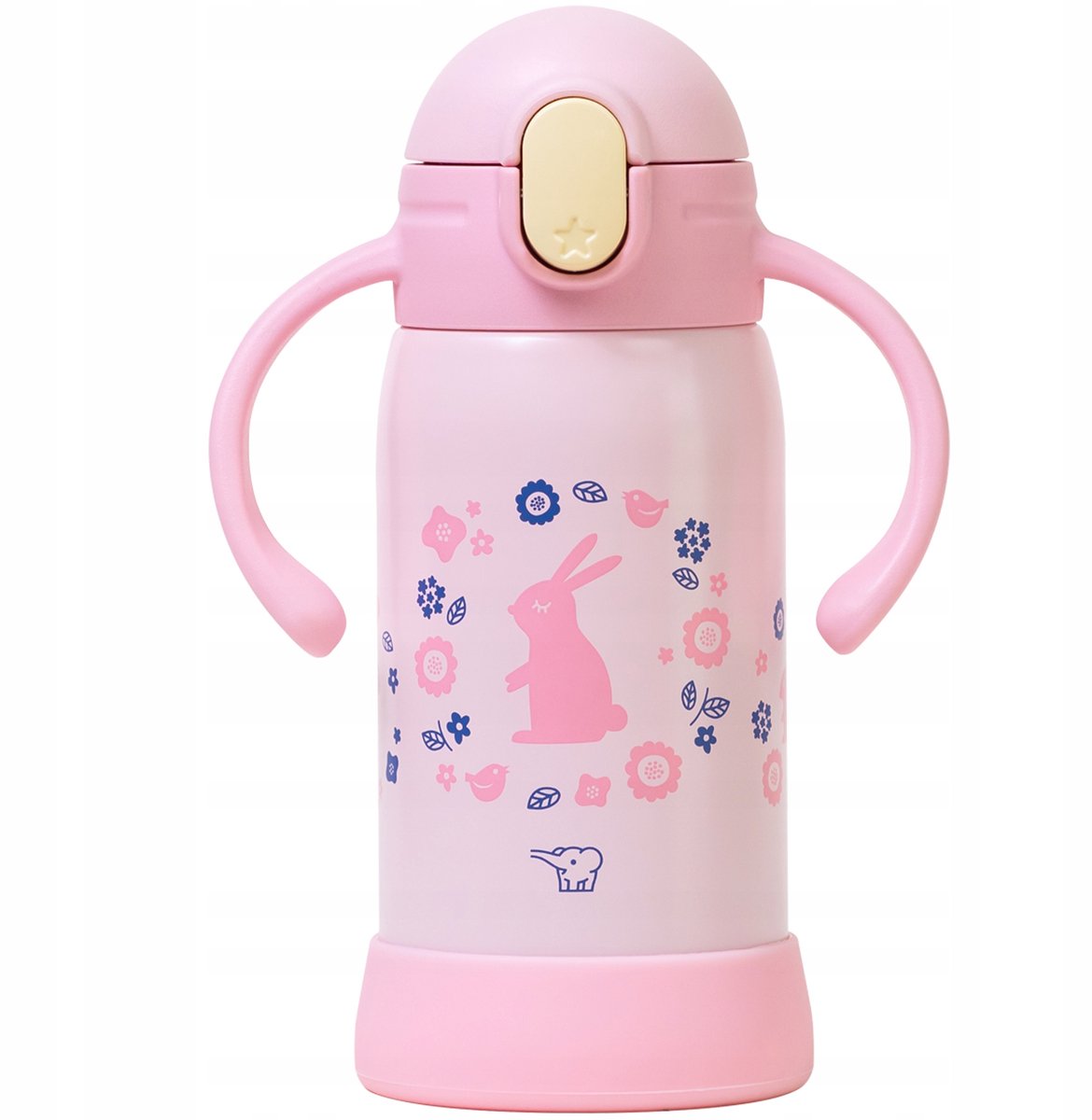 Zojirushi Kinder Thermobeker met Rietje - 320ml - Roze