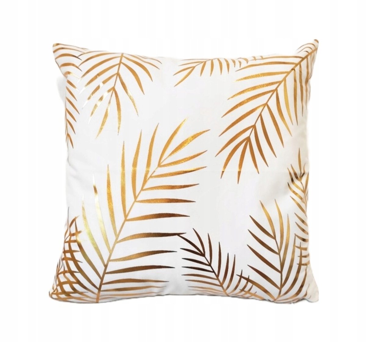 Decoratieve Kussenhoes 45x45 cm Velours Witte Palm