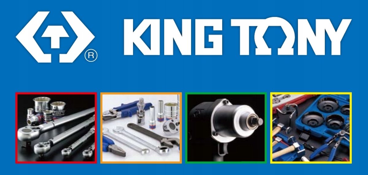 King Tony Point Kom met rubberen handvat 2,5 mm x 185 mm