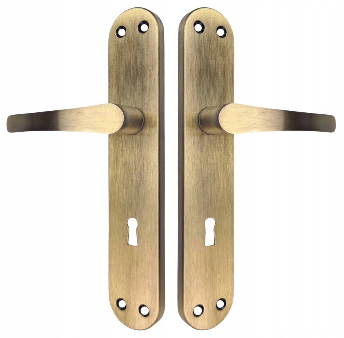 Klinknagels Alfa Patina 90 mm met sleutel - Deurinterieur