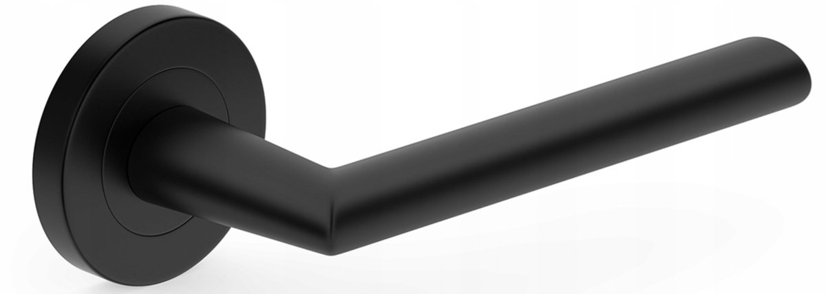 Supra Deurklink Metaal-Bud Rond Zwart SUNOCZ