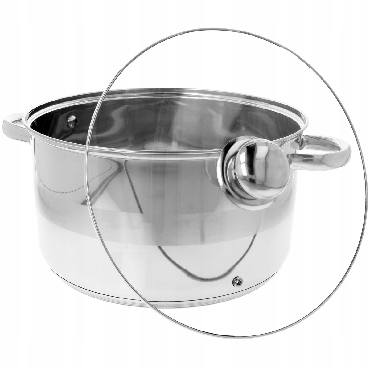 RVS Kookpan met Deksel - 17.7L - Inductie Geschikt