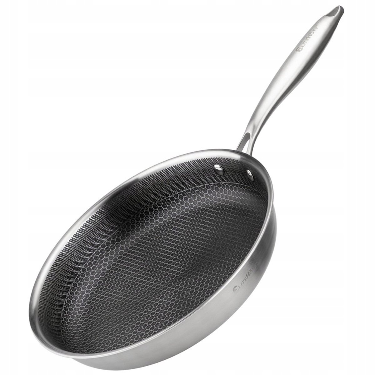 Elitehoff Pan Staal 28cm Honingraat Antiaanbaklaag E-7549