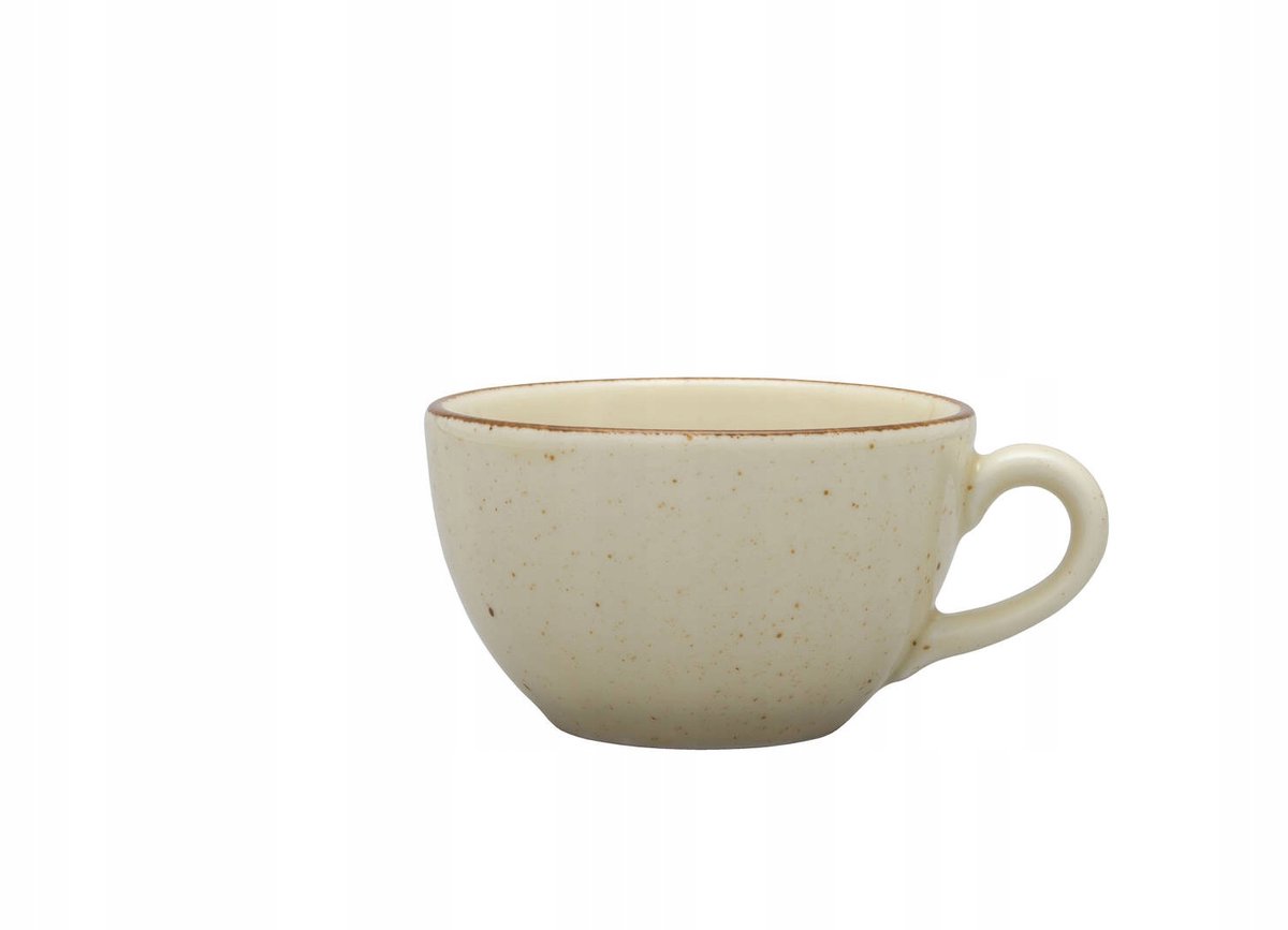 Lubiana Aida Mokkakopje ART 280 ml, Beige met Stippen