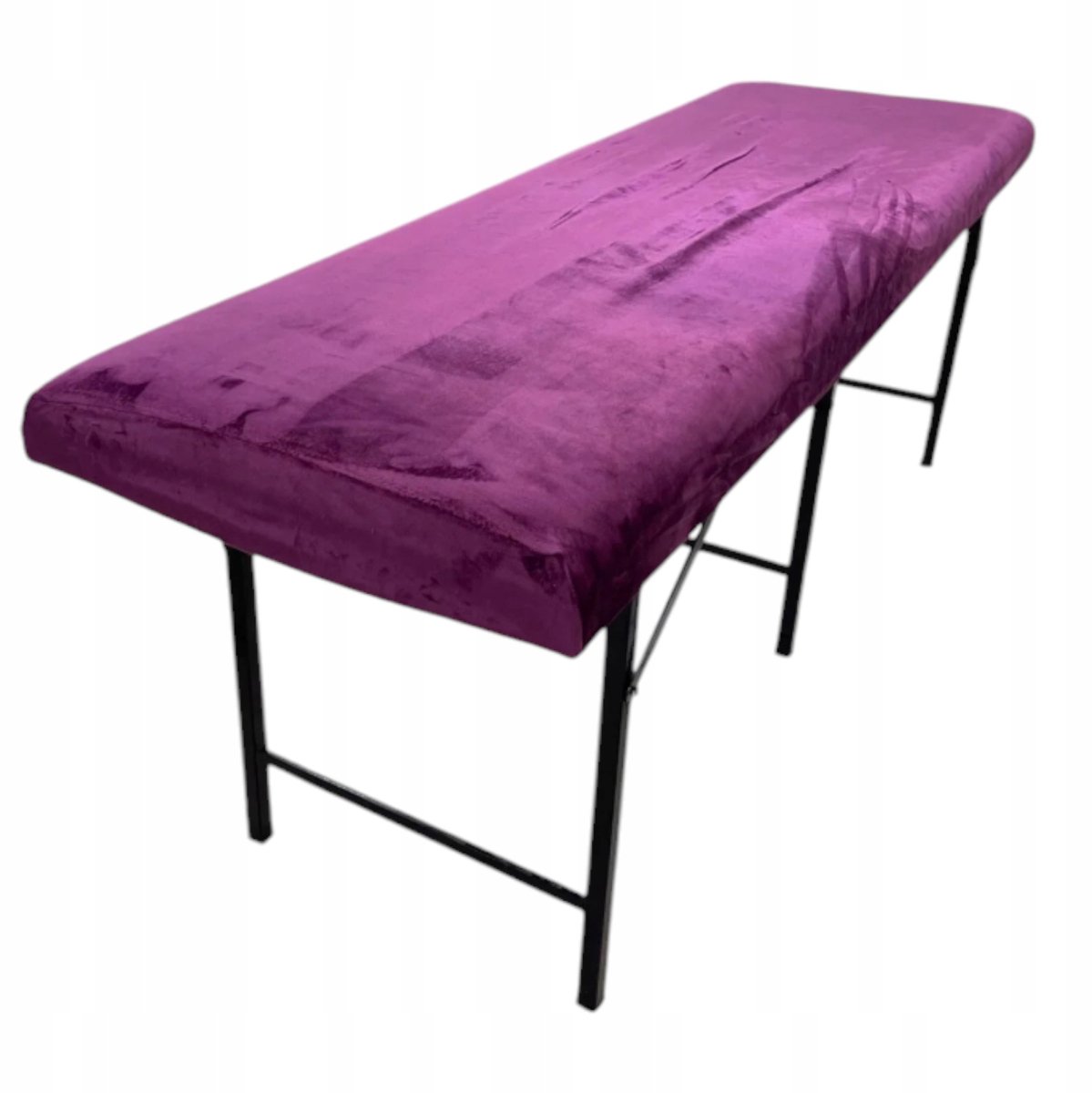 Elastische Velours Hoes voor Cosmetische Massagebank 70x190x15 cm