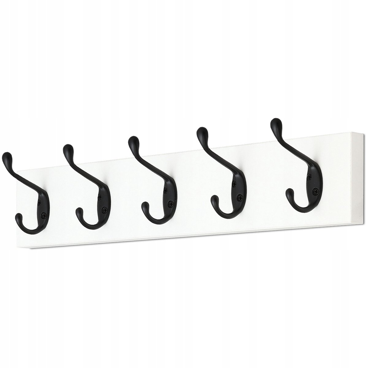 Universele witte wandkapstok 45 cm - Stijlvol en praktisch