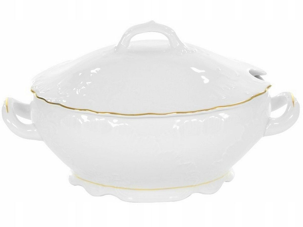Porseleinen Servies Rococo 3604 Goud 27 Delig voor 6 Personen